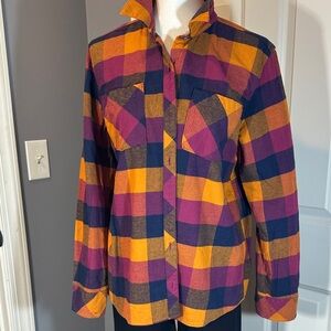Natural Reflections Multicolor Plaid Shirt